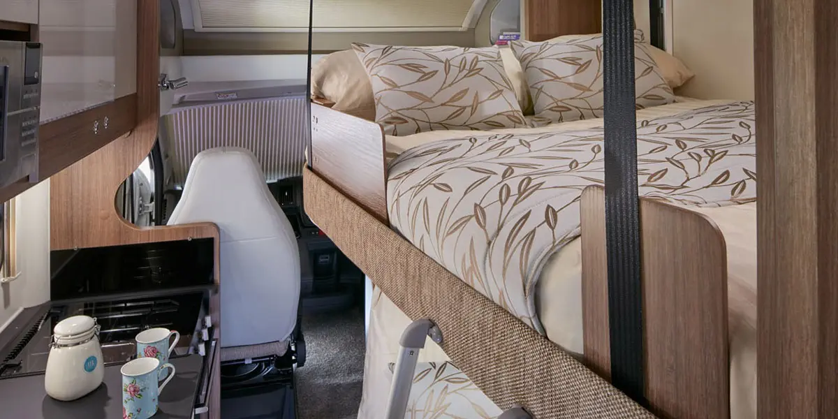 Advance 70-6 automatically operated drop down double bed