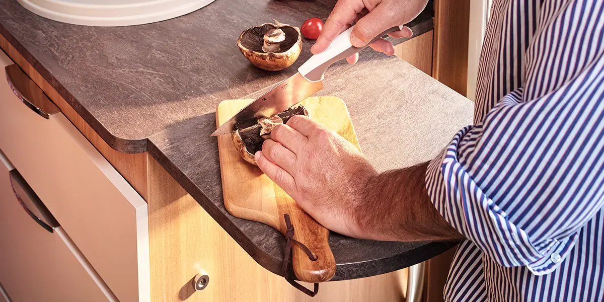 Autograph 79-4T drop down kitchen worktop extension