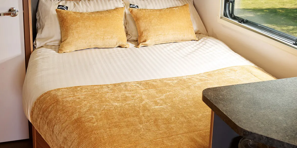Discovery-D4-4 bed with superior foam fixed mattress construction