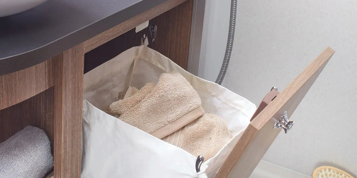 Unicorn Black Edition Cartagena easy access linen basket
