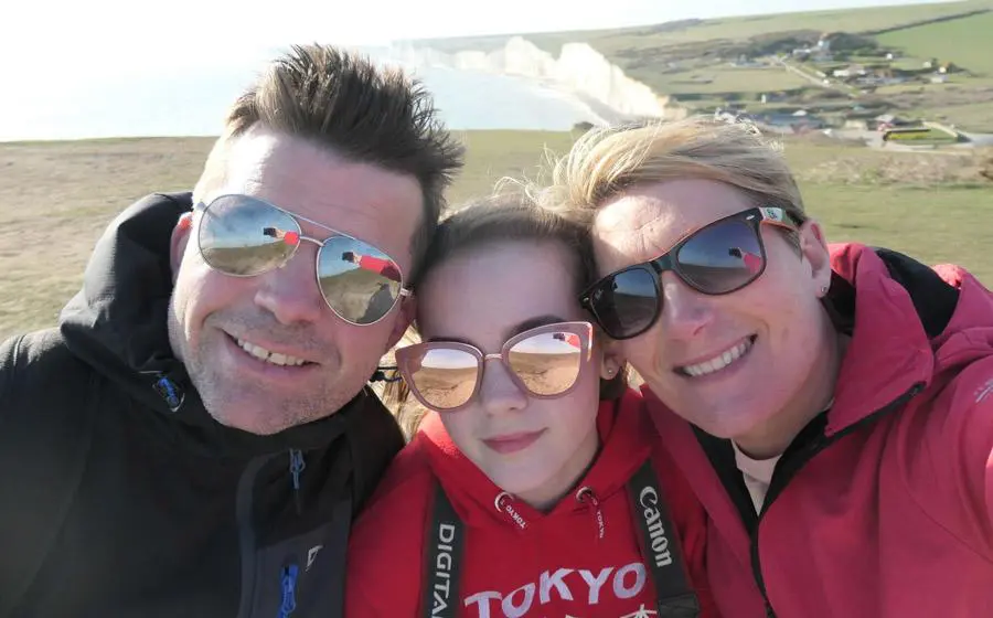 Family selfie
