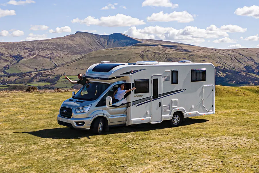 Starting a summer holiday in the Bailey Adamo