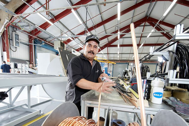 Building caravans at Bailey Of Bristol