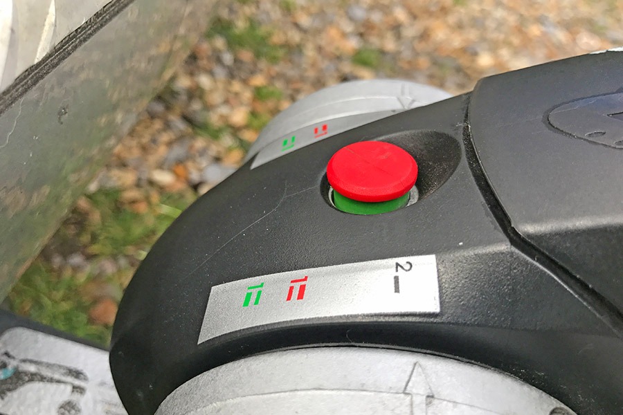 Check the indicator is showing green