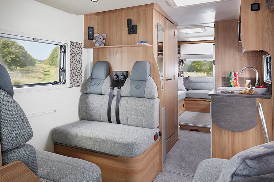Bailey motorhomes shine in the new Caravan & Motorhome Club Motorhome