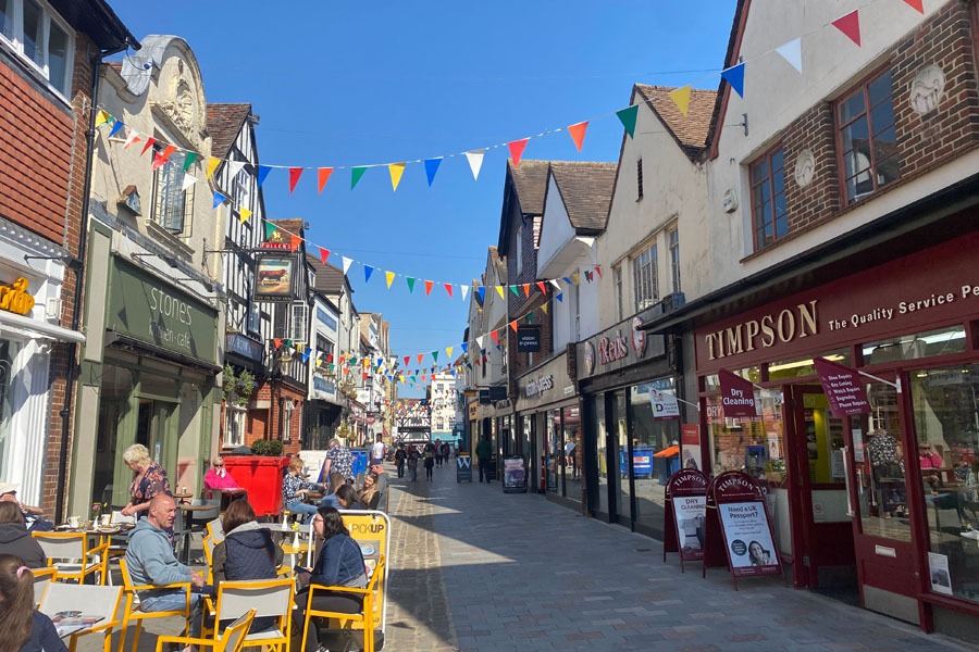 Salisbury's shopping streets