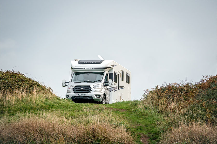 Arriving on site How to level your motorhome Bailey of Bristol