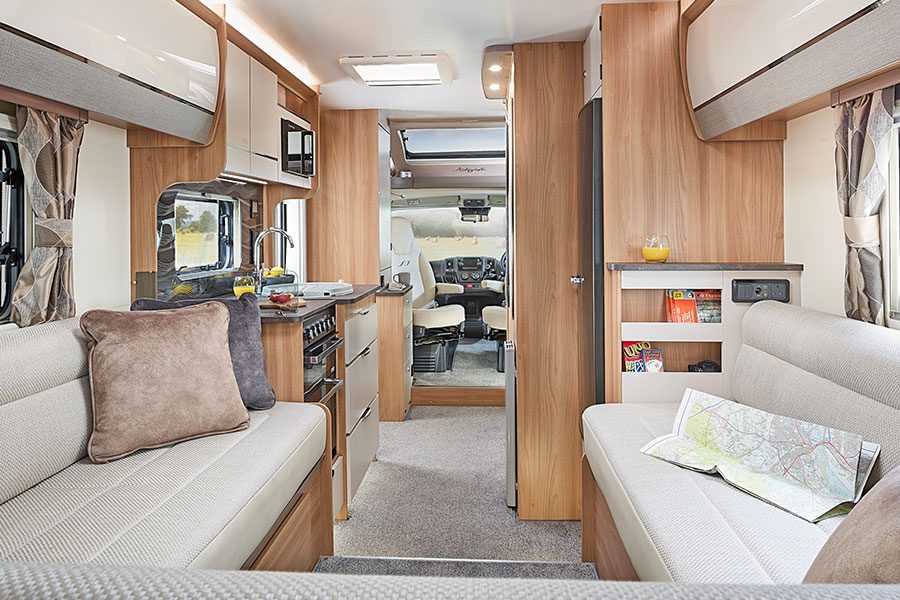 Finding the best 2 berth motorhome layouts for your needs Bailey of Bristol