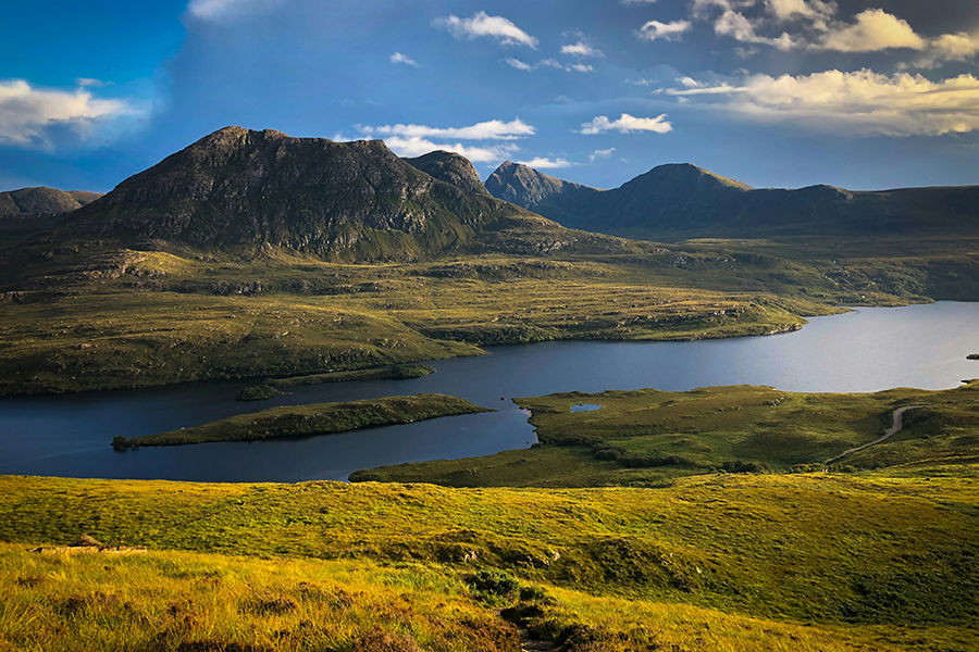 A view over the Highlands