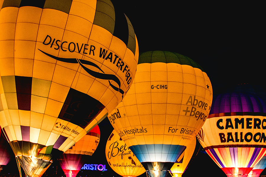 The Long Ashton Balloon Fiesta. Photo by Nick Fewings on Unsplash