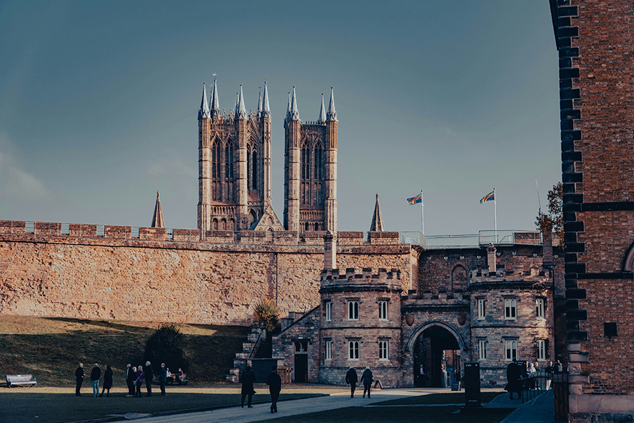 A view of Lincolnshire Cathedral. Photo by Hayden Pollard on Unsplash
