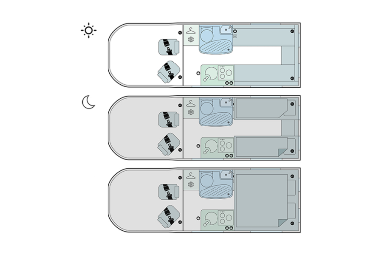 New Endeavour B62 Layout Diagram